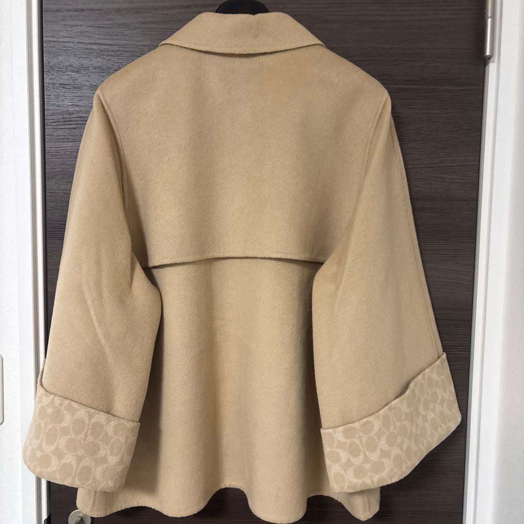 コーチ　ウールスウィングコート