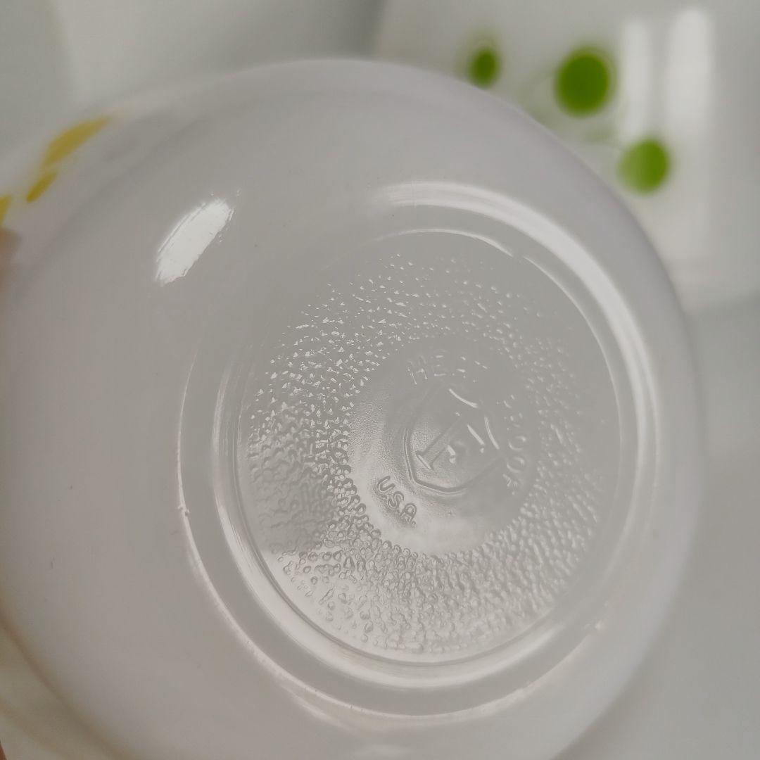 希少　フェデラル　5個　カラフルドット　ミキシングボウル　コンプリート