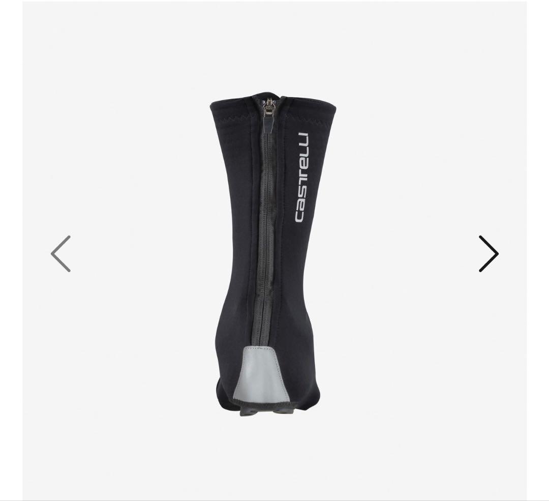 【新品】Castelli ブラック シューズカバーPolartec® Mサイズ