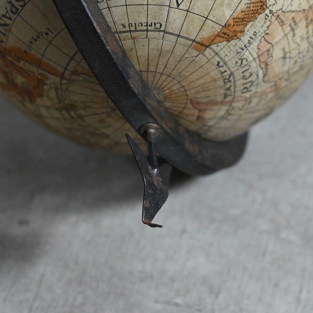 フランス ヴィンテージ 地球儀 高さ約46.5cm インダストリアル