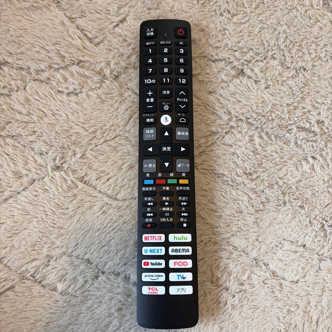 サムページ！！TCL 85V型 4K内蔵 Google TV QLED