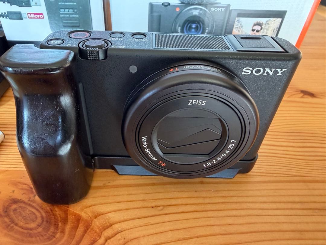 【美品】SONY VLOGCAM ZV-1G 純正充電器セット