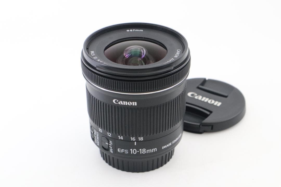【美品】Canon EF-S 10-18mm F4.5-5.6 IS STM