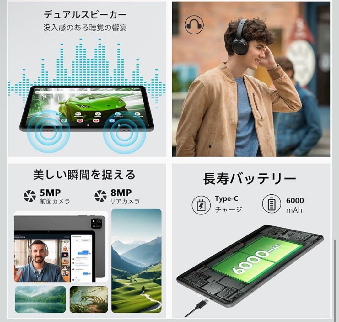 【新品 未使用】Android16 Wi-Fiモデル タブレット アンドロイド