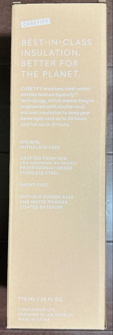 完売品CASETIFY × WIND AND SEA コラボボトル 770ml