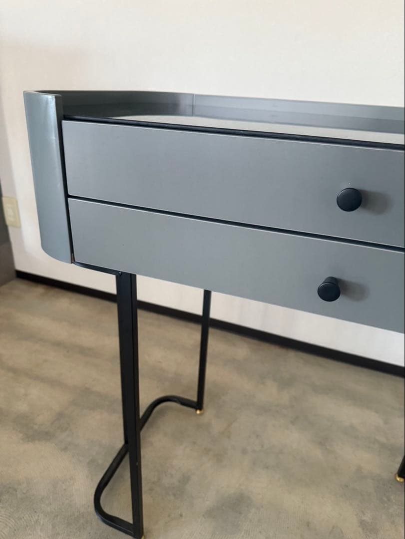 Mさん専用強化ガラス/オシャレドレッサー/LEDミラーは別売り　美容室にも最適