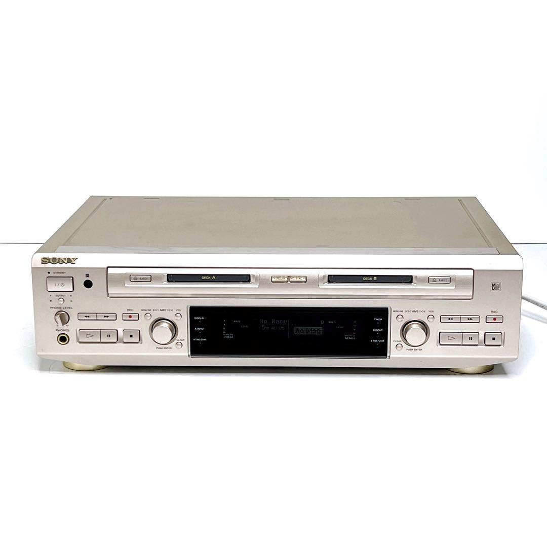 【美品・動作品】SONY MDS-W1 MDデッキ　動作良好