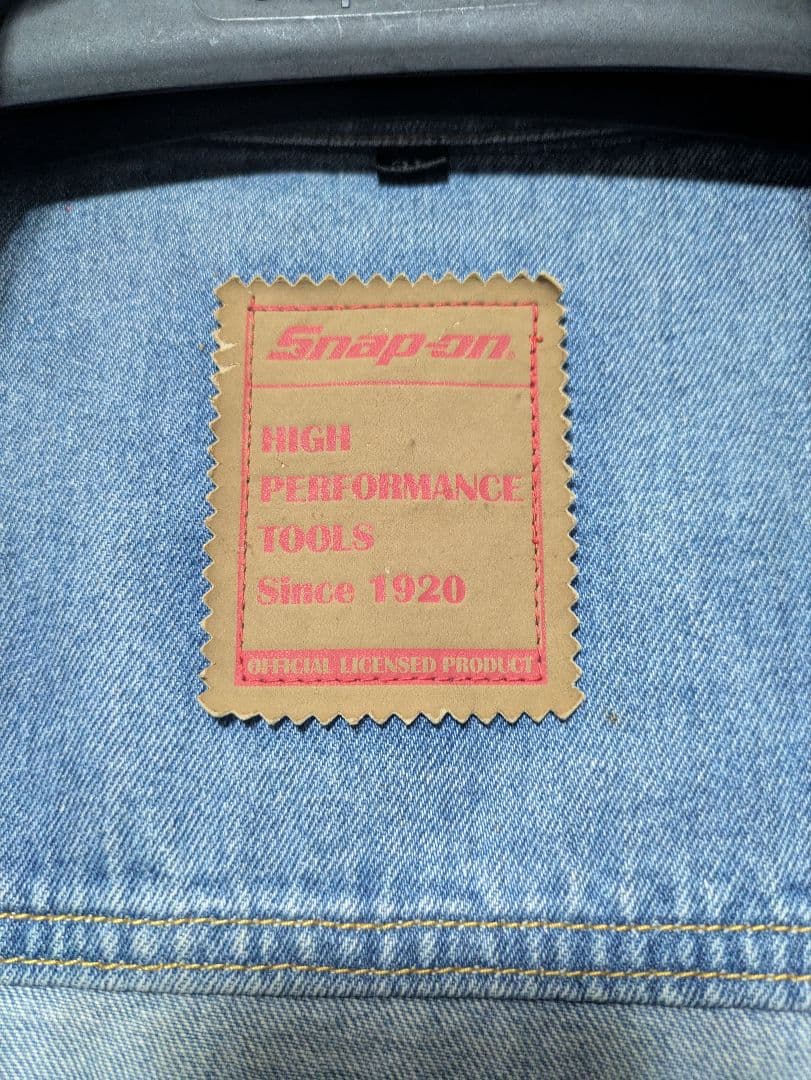 希少Snap-on デニムオーバーオール