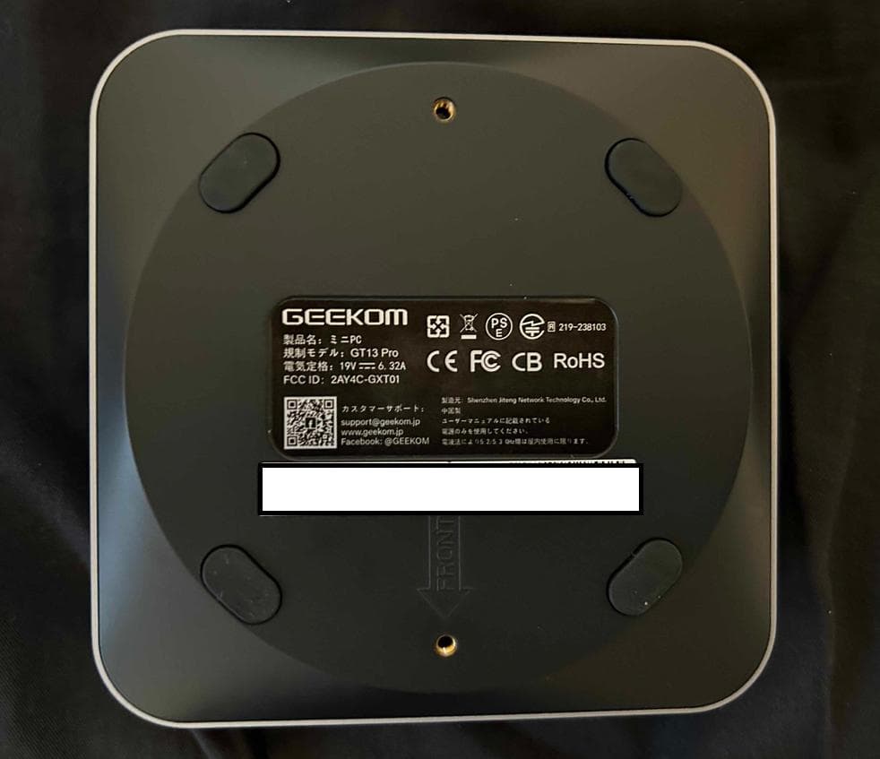 GEEKOM NUC GT13 PRO 第13世代 CORE I9-13900H
