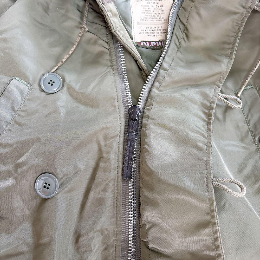 USA製 ALPHA N-3B ジャケット ヴィンテージ 旧タグ