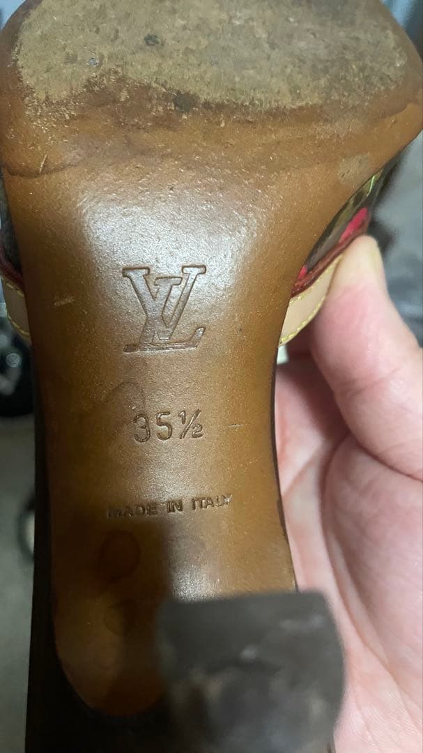 Louis Vuitton×村上隆　モノグラムチェリー　ミュール