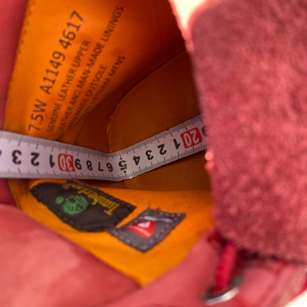 【Timberland】ティンバーランド　レッド　a1149 プレミアムブーツ