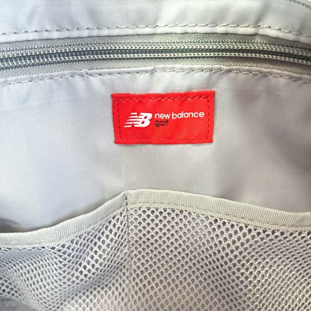 【美品】new balance golf トートバック ボストンテリア柄