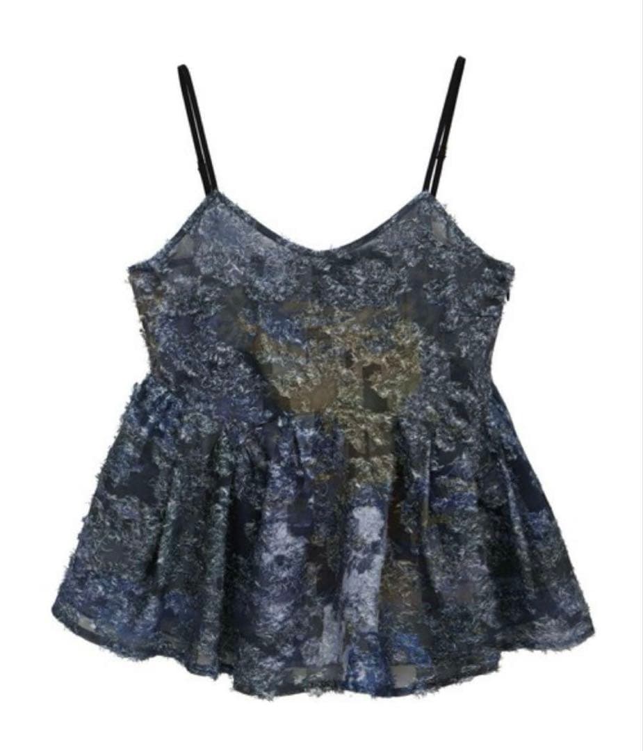 トップス MEDI RACHEL FLUFFY ART CAMISOLE PANTS