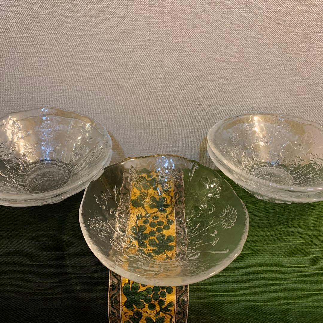 【未使用】コスタボダ　KOSTA BODA デザートボウル 5個　北欧