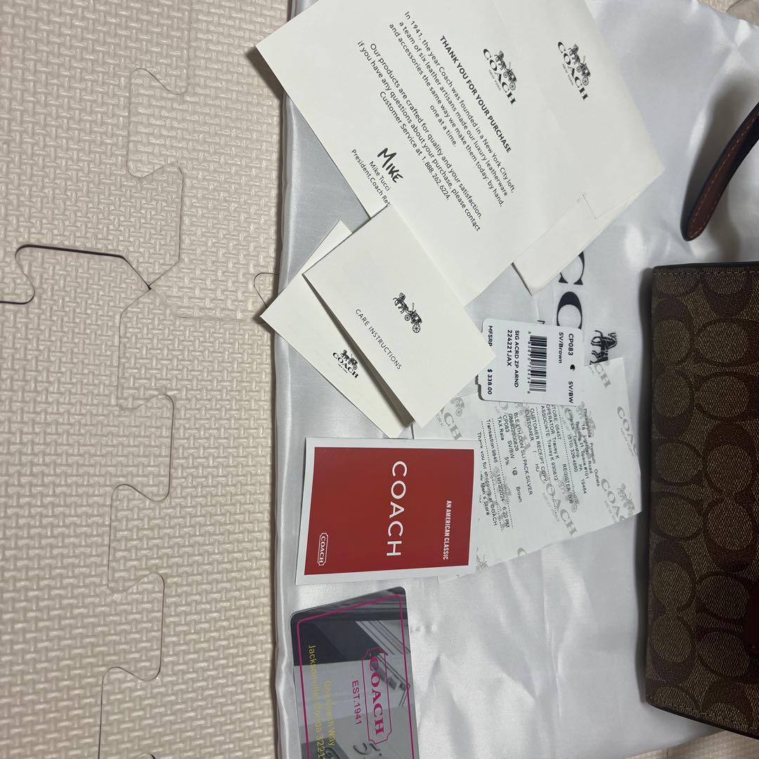 COACH ショルダーバッグ ブラウン