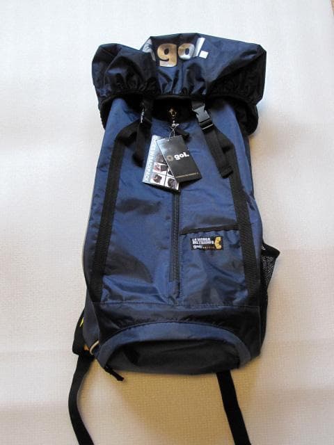 gol. シューズ収納バックパック ネイビー