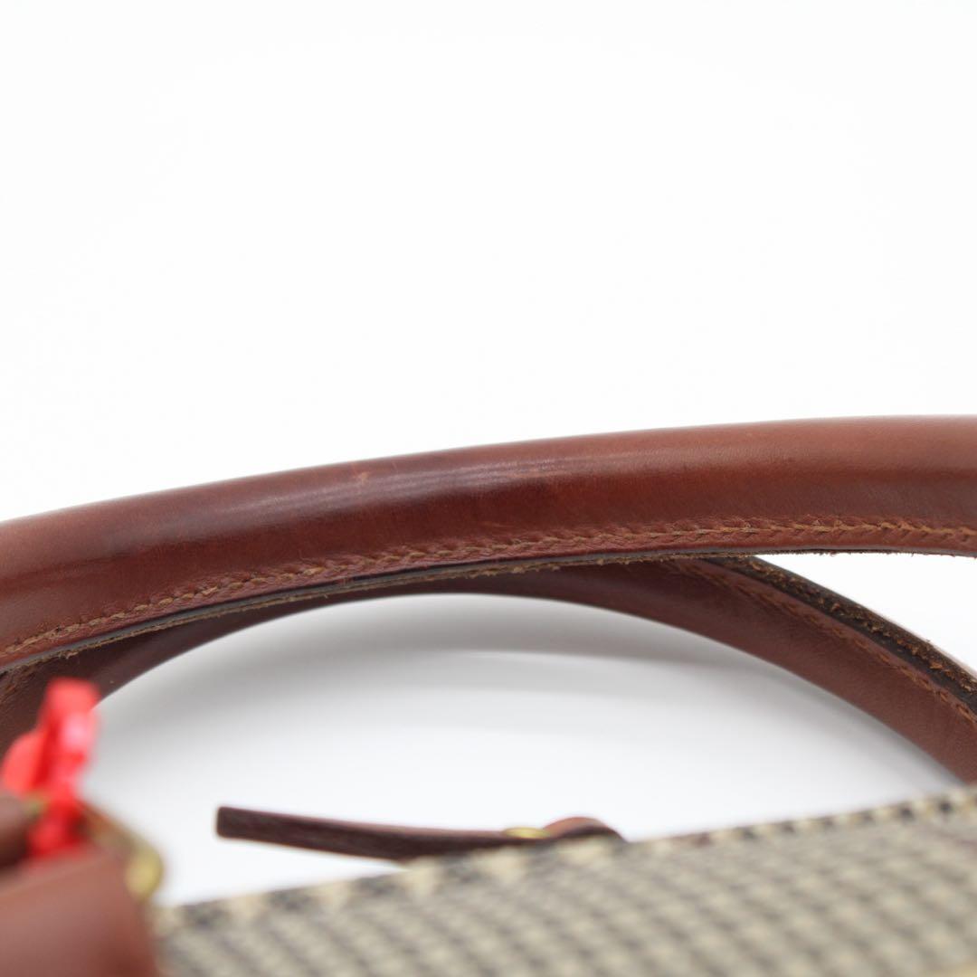 【美品】Polo Ralph Lauren 千鳥格子 ビジネスバッグ ブラウン