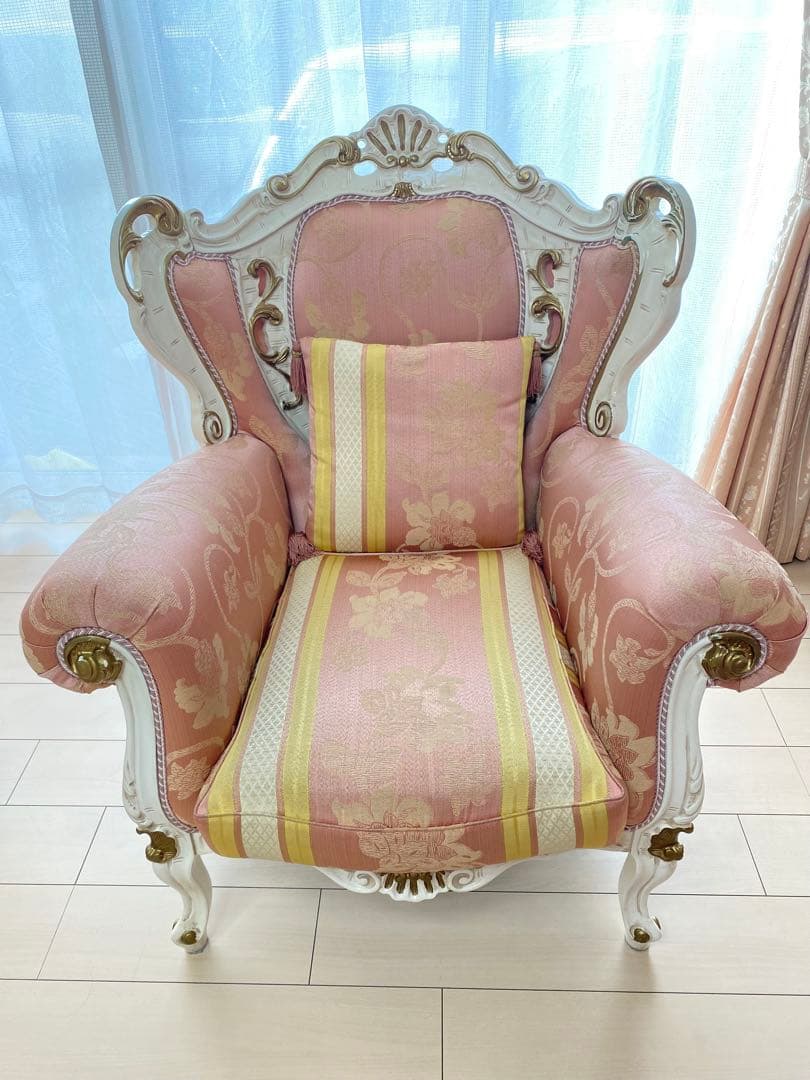 【1月5日までの限定価格】イタリア製 1人掛けシート ソファ