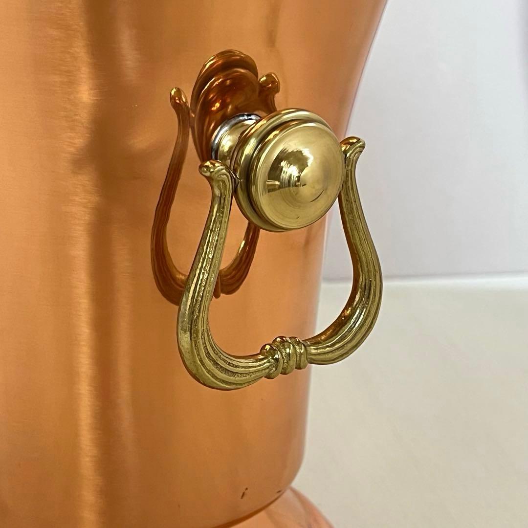 新光金属 銅製 スタンド付ワインクーラー