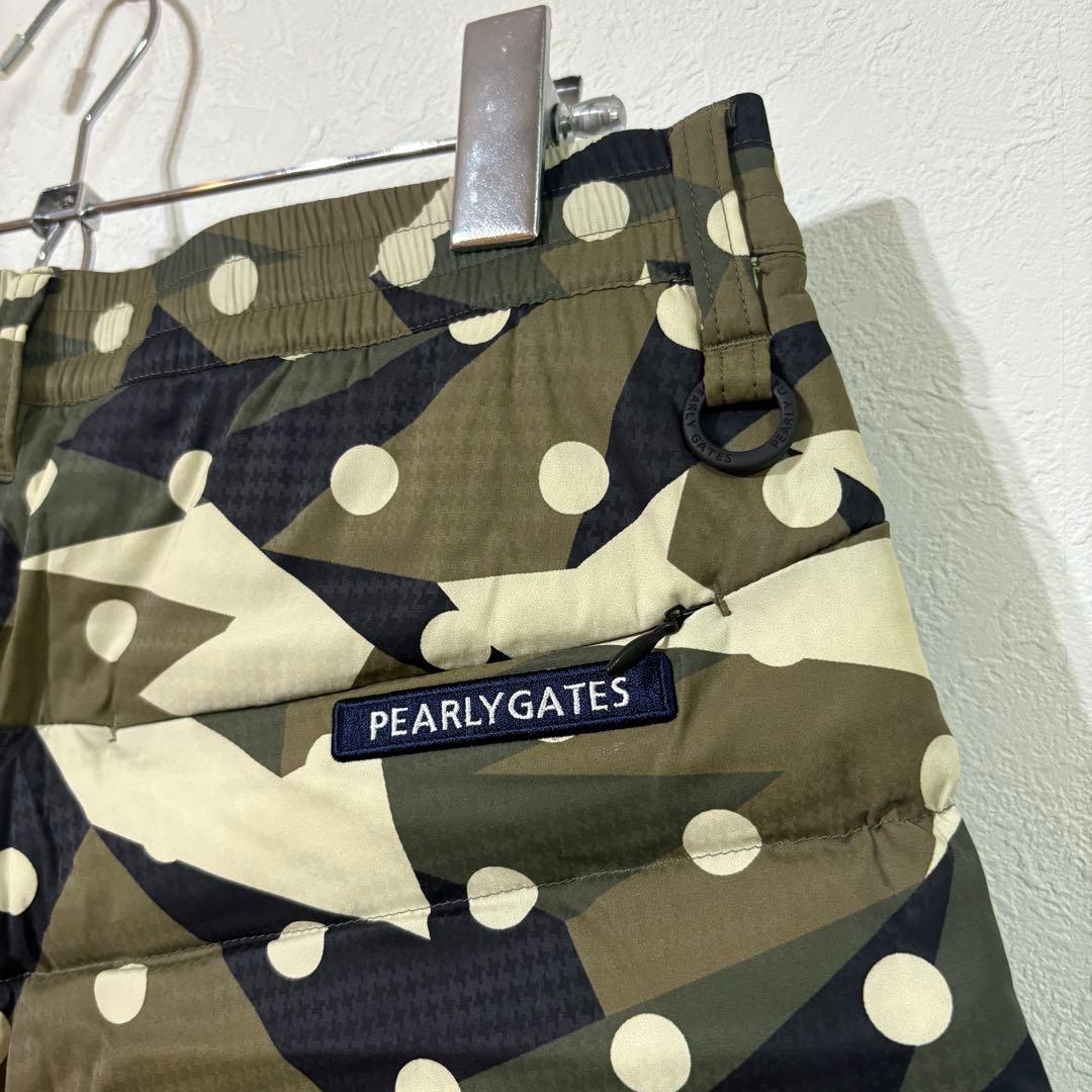 【PEARLY GATES】新品カモドット中綿キルティング上下セット　メンズＬ