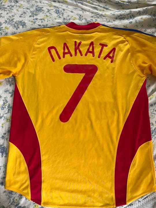 【非売品】超貴重 中田英寿 ユニフォーム アディダス サッカー 支給モデル