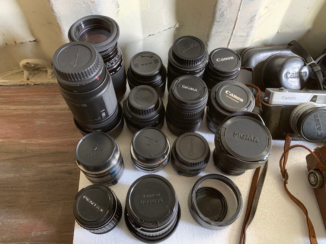 フィルムカメラまとめ 動作未確認 ジャンク 大量 一眼レフ コンパクト レンズ