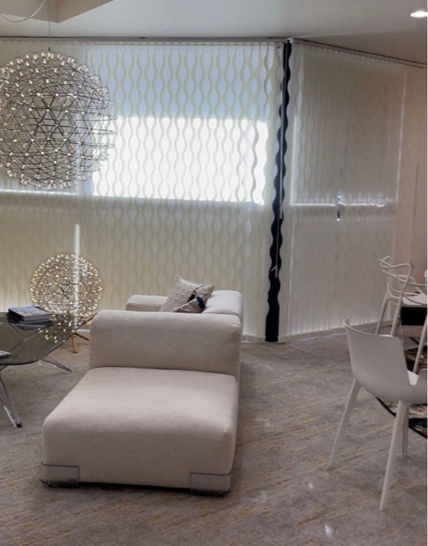 【定価11万】レール付 バーチカル ブラインド W180 デュアルシェイプ