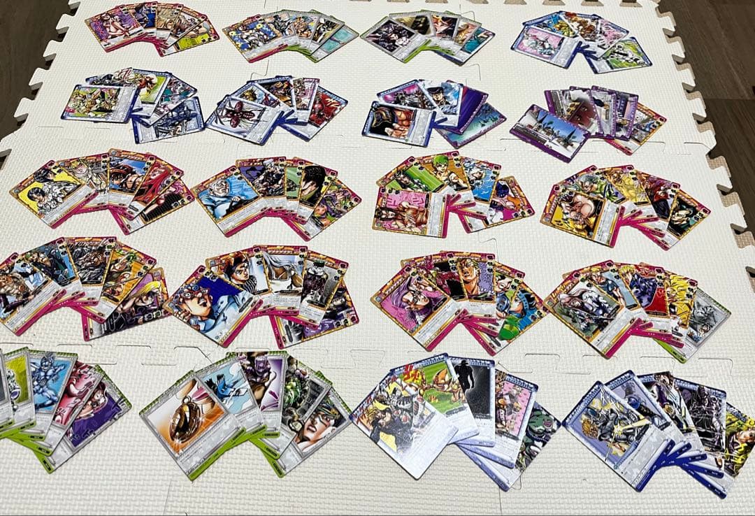 し*な様 ジョジョの奇妙な冒険　ABCカード　約300種セット　ダブりなし