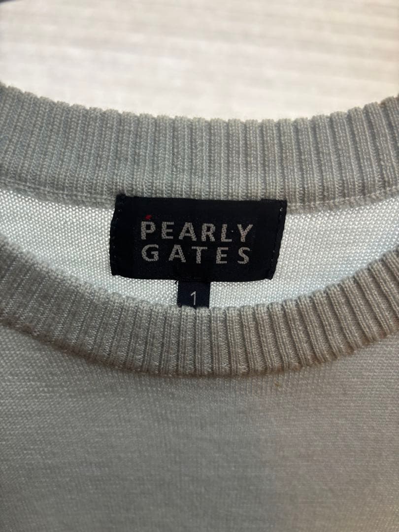 PEARLY GATES 山グラフィック セーター レディースゴルフサイズ1