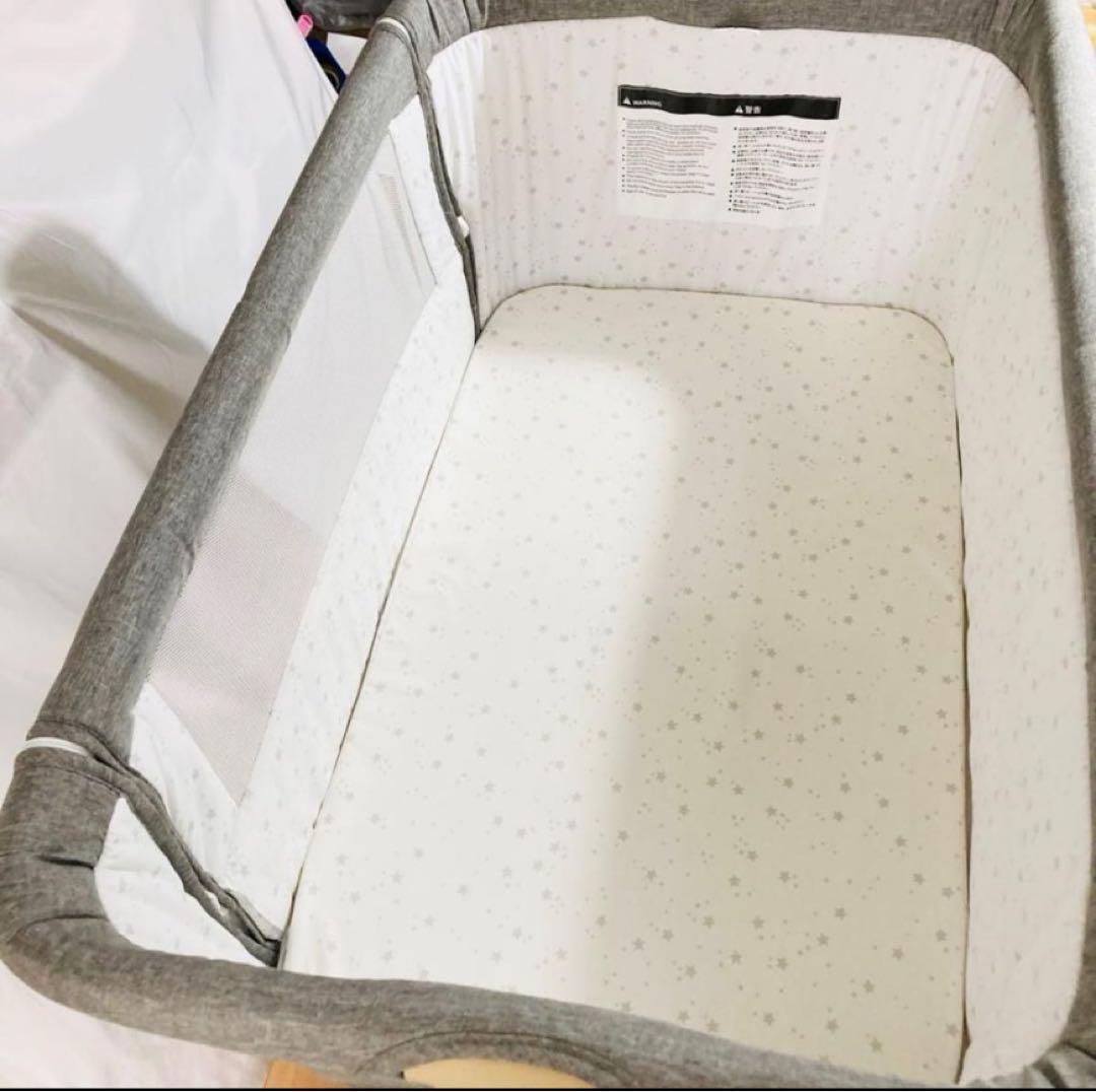 プレイヤード ベビーベッド ベビーサークル HZDMJ 蚊帳付き