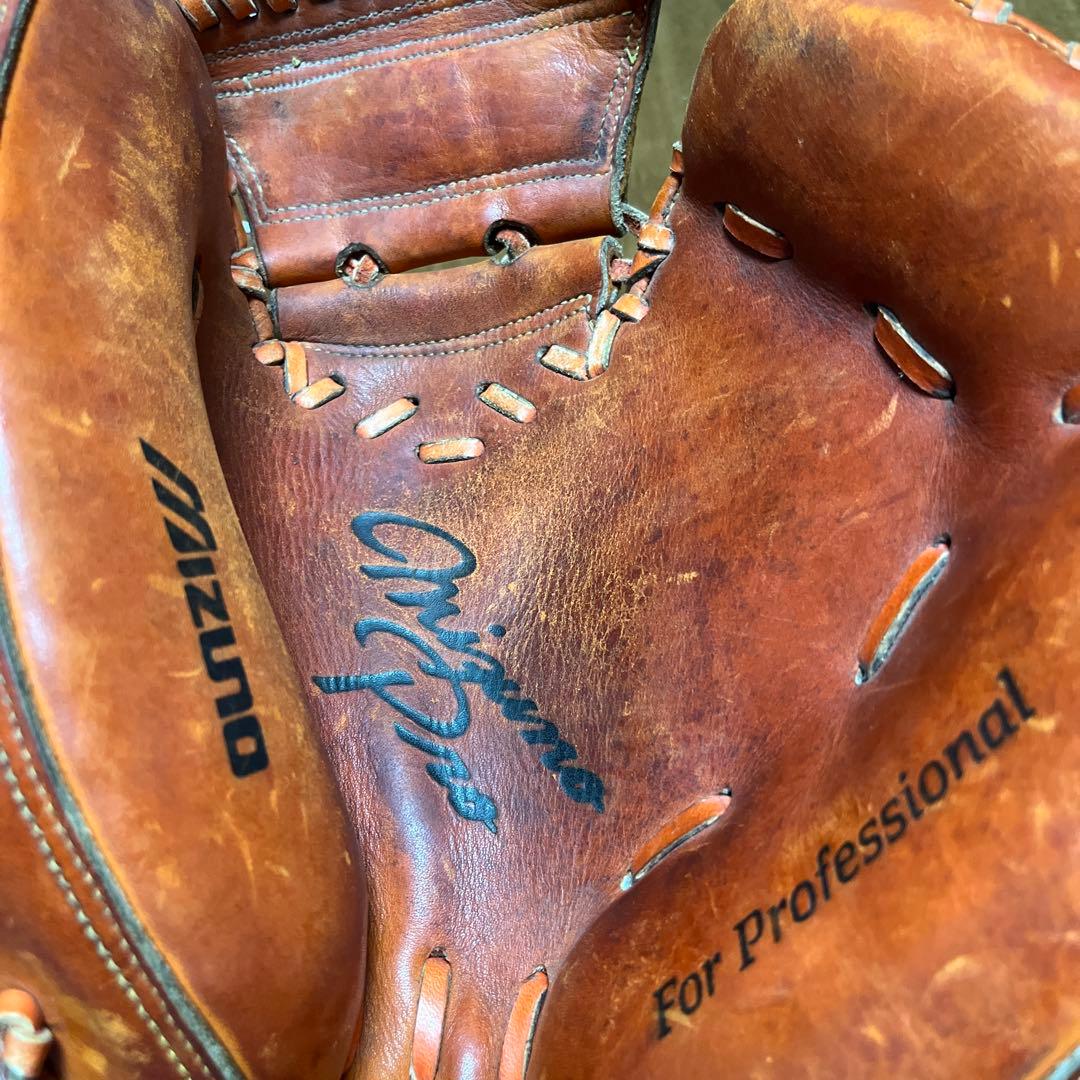 タ*ー様 元中日ドラゴンズ中村武志実使用グローブ✨プロ支給品✨