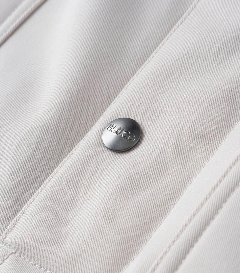 BLUCO/ブルコ　STRETCH WARM OVERALL アイボリー　XL