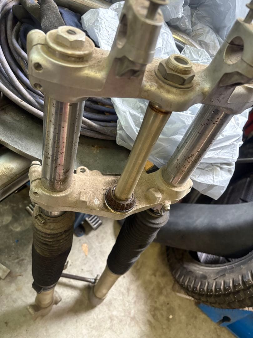 XR250 フロントフォーク サスペンション