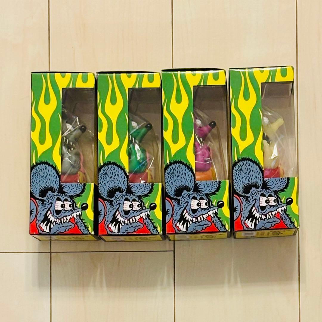 Wacky Wobbler Rat Fink 4体セット