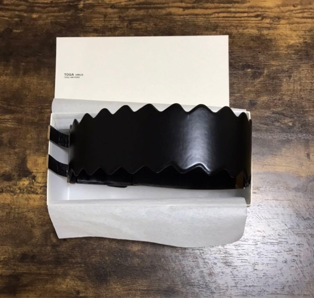 10/11迄の出品 TOGAリバーシブルベルト