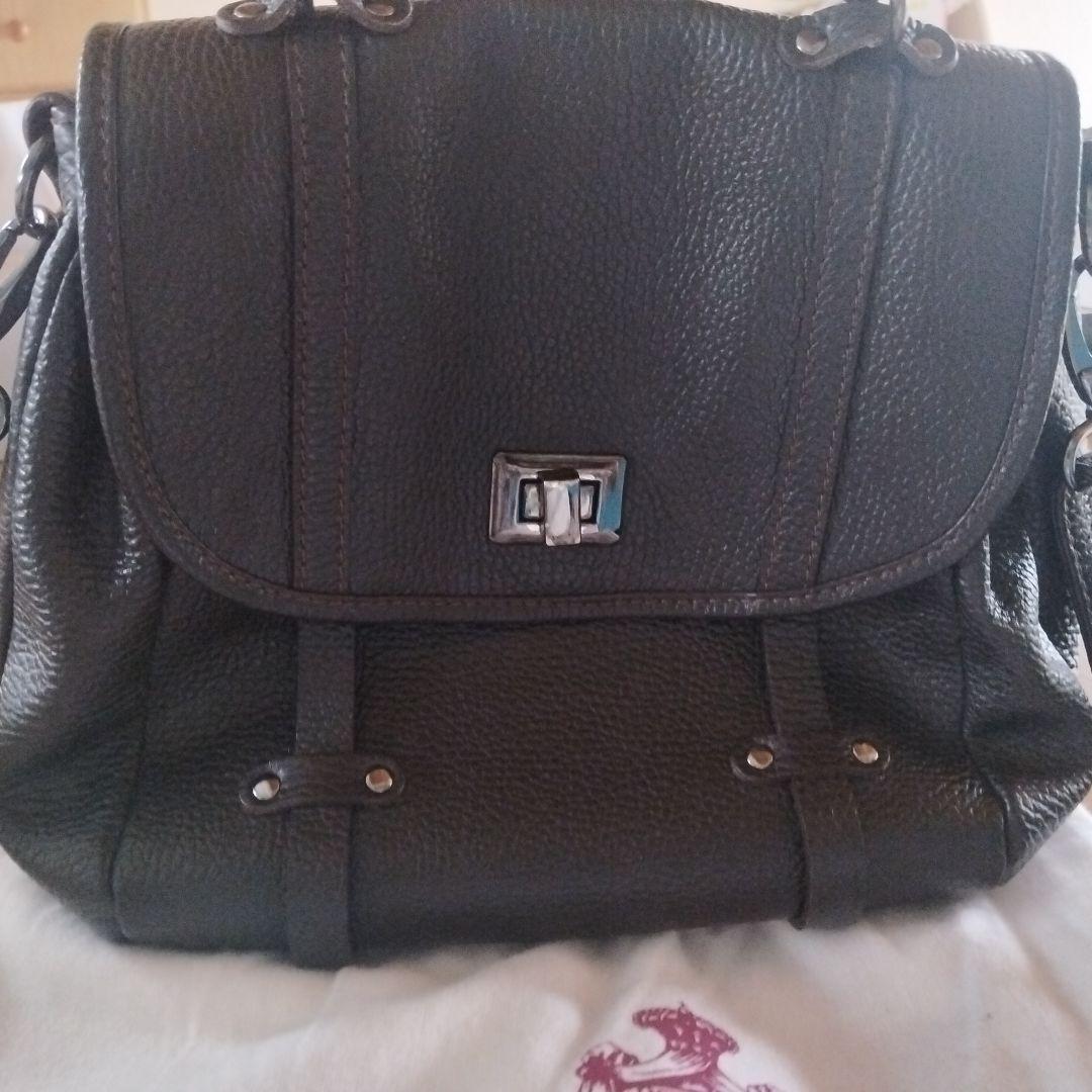 OTTINO 2WAYバッグ　ブラウン　ショルダー　サイド