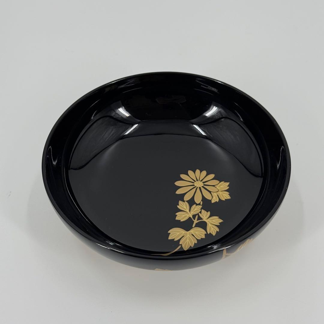 象彦 五清 吸物椀 五客セット 漆器 蒔絵 金彩 木製 高級 松竹梅蘭菊