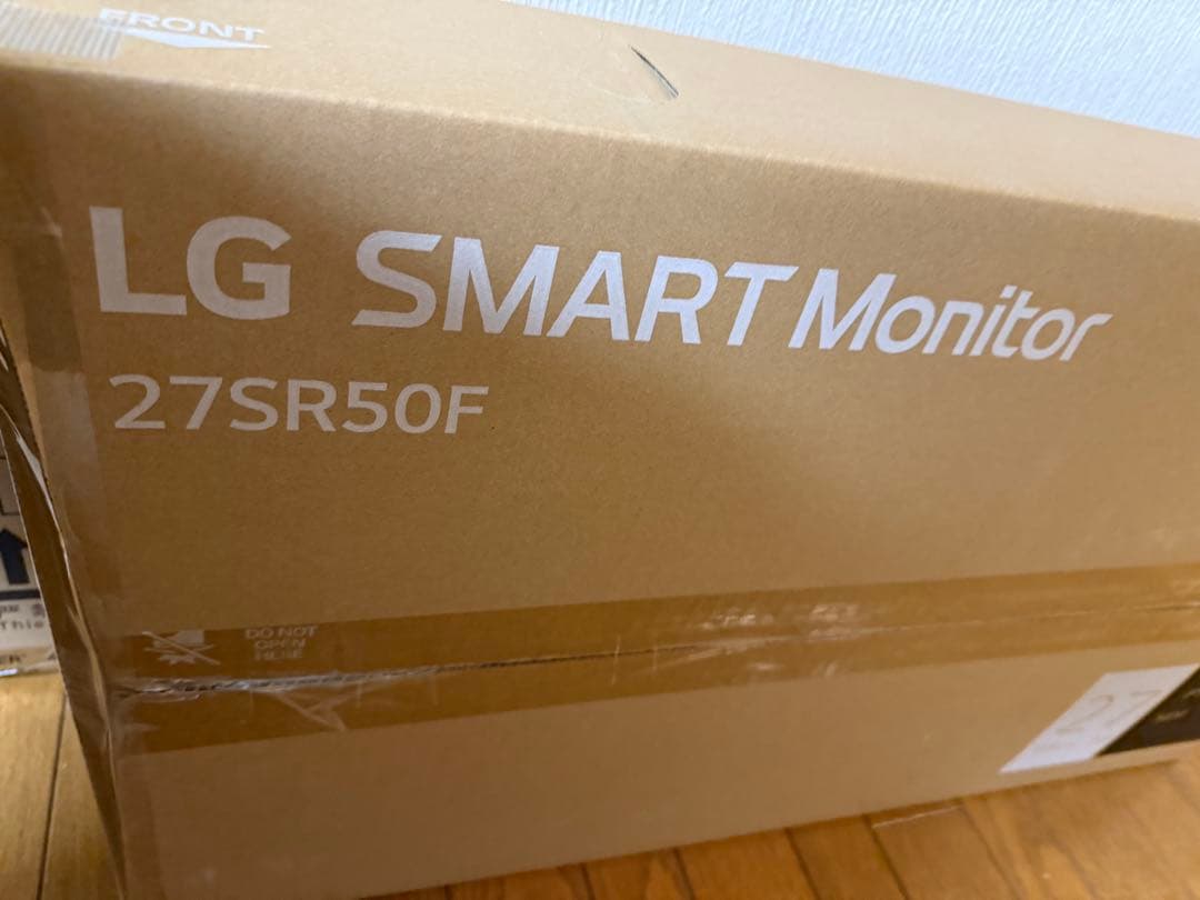 ブラックフライデーLG SMART Monitor 27インチ27SR50F-W