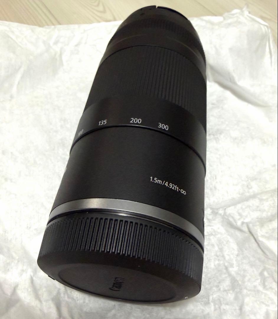 Canon RF 75-300mm F4-5.6ズームレンズ　レンズフード付