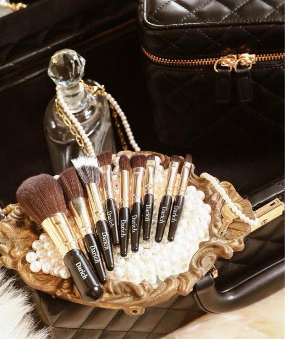 ダーリッチ　アタッシュケース　メイクブラシ　メイクポーチ　ノベルティ