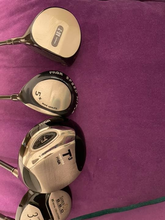 キャディバッグ　ゴルフクラブセット