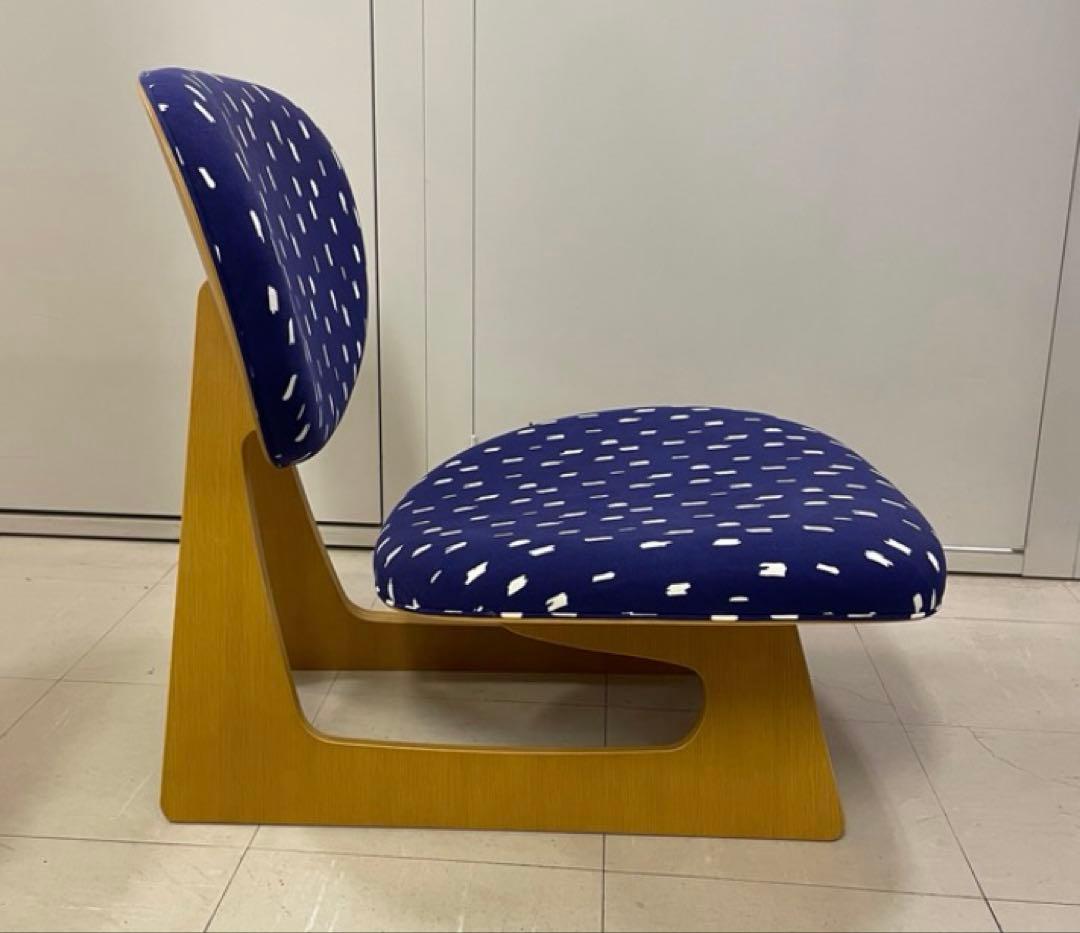 たんぽぽ　天童木工　長大作　低座椅子　コラボチェア