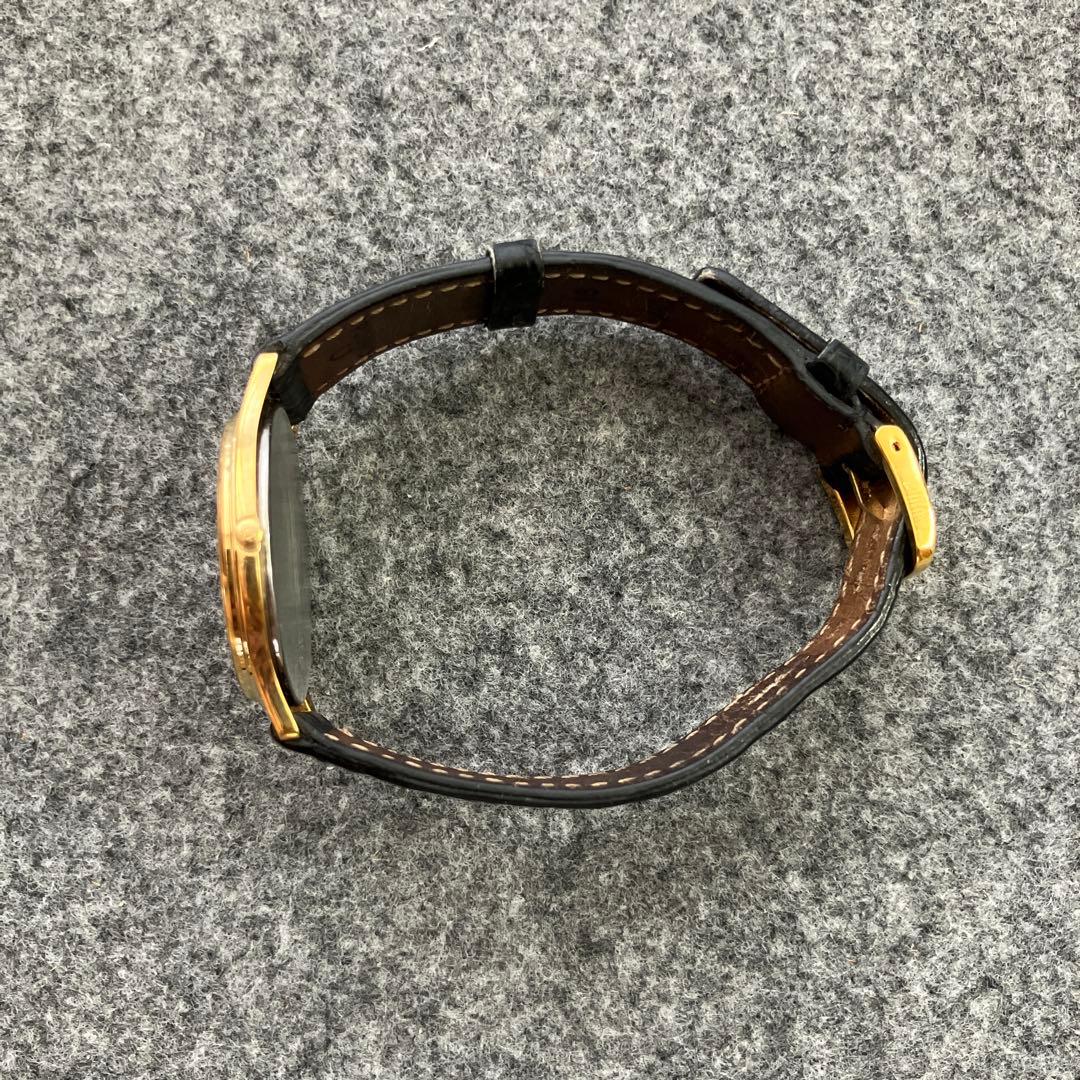 OMEGA De Ville 腕時計　ゴールド　レザーベルト