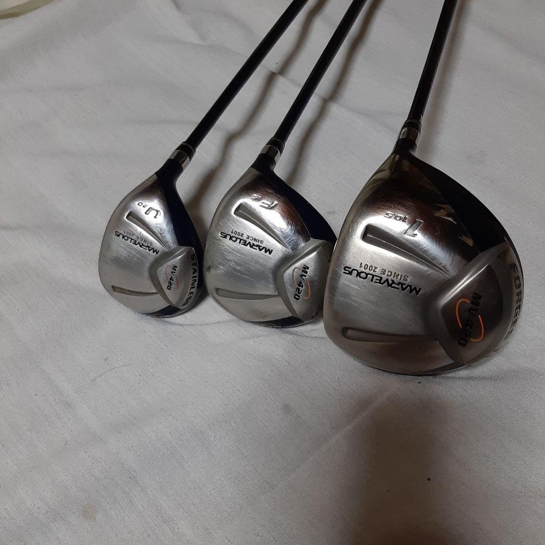 MARVELOUS◆マーベラス MV420 ゴルフクラブセット 11本◆右利き用