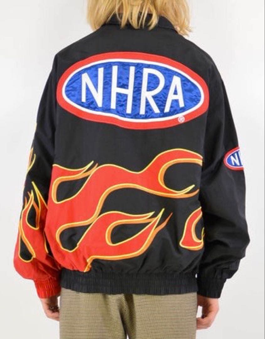 90s NHRA ホットロッド Hot Rod フレイムパターン ジャケットM