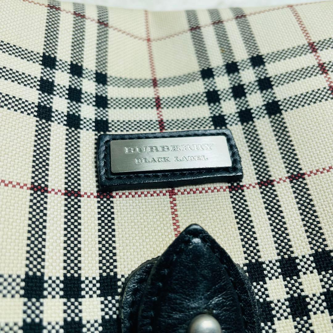 未使用級　正規品　激レアBURBERRY BLACK LABELショルダーバッグ