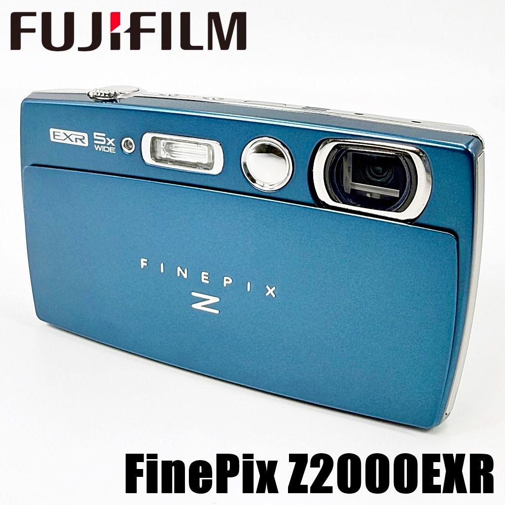 【美品】フジフイルム FinePix Z2000EXR ブルー コンデジ カメラ