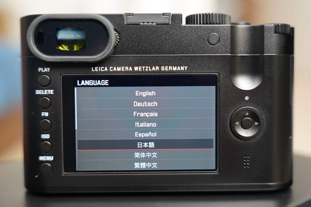 【美品】Leica Q Typ116 black