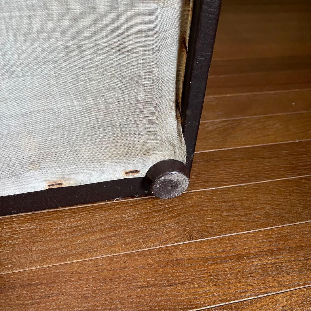 【アンティーク】② 昭和レトロ 1人掛けソファー ワインレッド スナック 喫茶店